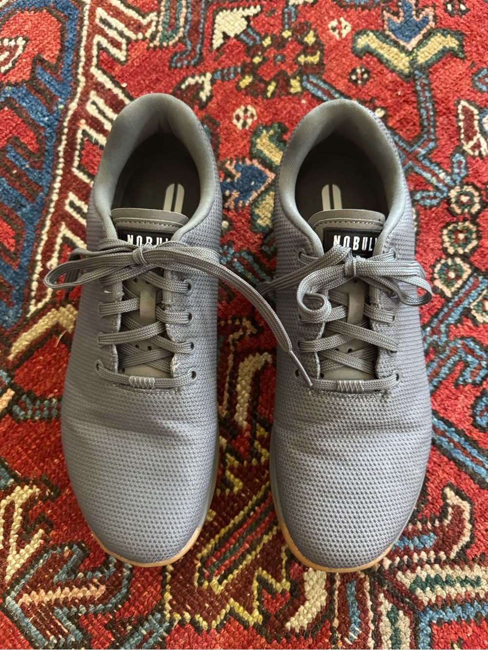 Men’s gray No Bull lifting shoes